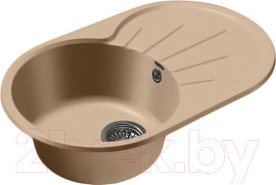 Мойка кухонная GranFest Rondo GF-R750L (топаз)