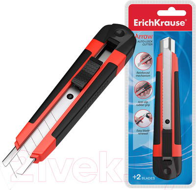 Нож канцелярский Erich Krause Arrow / 19152