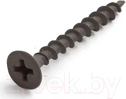 Саморез ЕКТ Для гипсокартона 4.8x95 крупный шаг / 74113 (100шт, фосфатированный)