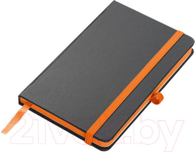 Записная книжка Easy Gifts Rostock / 341110 (черный/оранжевый)