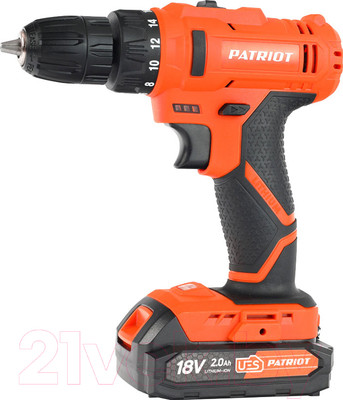Аккумуляторная дрель-шуруповерт PATRIOT BR 187UES