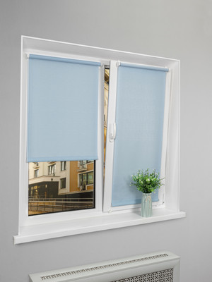 Рулонная штора Lm Decor Лайт LM 30-09C 48x160 (голубой)