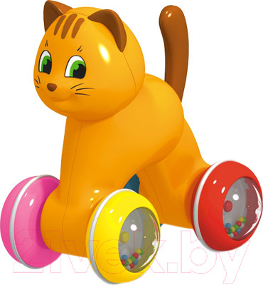 Игрушка-каталка Stellar Котик / 01931