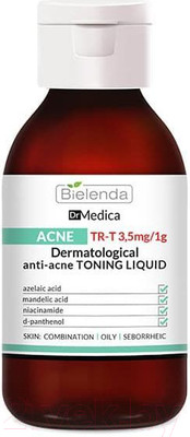 Тоник для лица Bielenda Dr Medica Acne дерматологический анти акне тонизирующий (250мл)