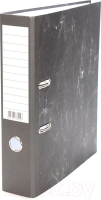 Папка-регистратор Erich Krause Economy мрамор / 33111 (серый)
