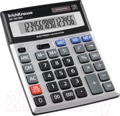 Калькулятор Erich Krause DC-5516М / ЕК45516