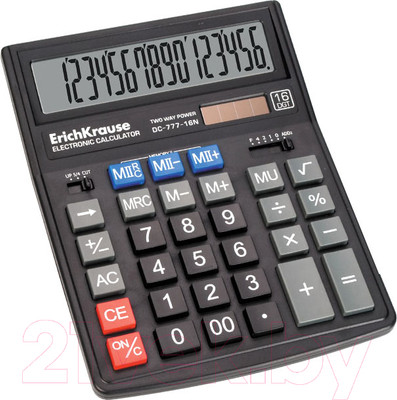 Калькулятор Erich Krause DC-777-16N / ЕК37776