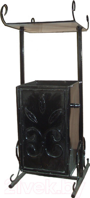 Урна уличная Станкоинструмент № 8 с крышей