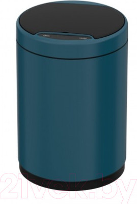 Сенсорное мусорное ведро JAVA Midy (9л, синий)