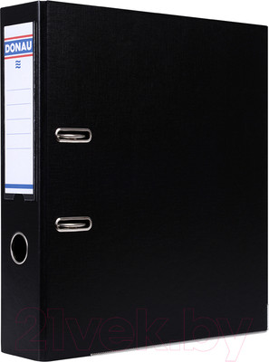 Папка-регистратор Donau 3975001PL-01 (черный)
