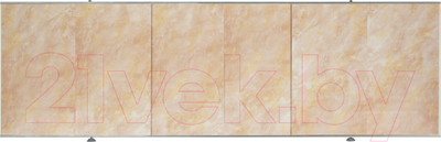 Экран для ванны Comfort Alumin Group Мрамор коралл 170