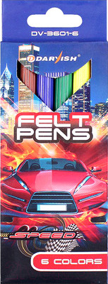 Фломастеры Darvish Для мальчиков / DV-3601-6 (6шт)