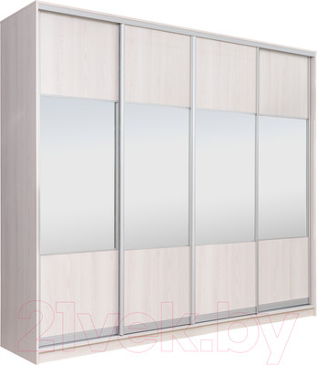 Шкаф-купе Рэйгрупп 272 YYX Elgon РГ-14.01 (ясень снежный/ясень снежный/хром)