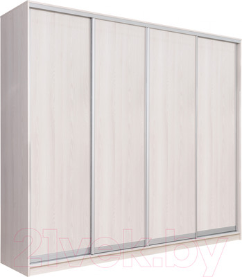 Шкаф-купе Рэйгрупп 272 YYX Elgon РГ-14.03 (ясень снежный/ясень снежный/хром)