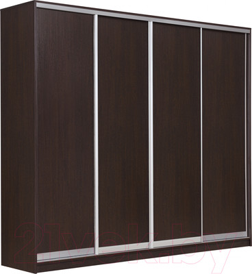 Шкаф-купе Рэйгрупп 272 VVX Elgon РГ-14.03 (венге/венге/хром)