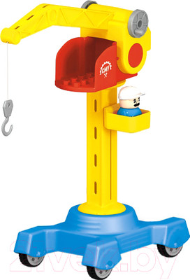 Кран игрушечный Stellar Башенный кран / 01460