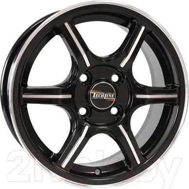 Литой диск TechLine 433 14x5.5" 4x100мм DIA 67.1мм ET 38мм BD
