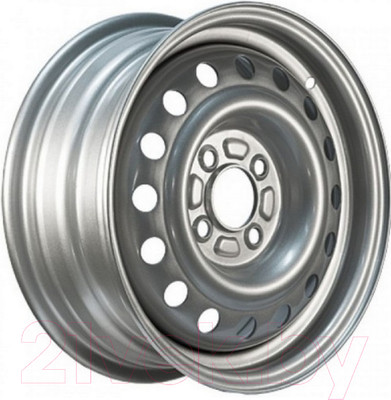 Штампованный диск Eurodisk 53A49Z 14x5.5" 4x100мм DIA 56.6мм ET 49мм Silver