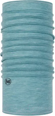 Бафф Buff LW Merino Wool Solid& Multi stripes Neckwear Solid Pool (113010.722.10.00)