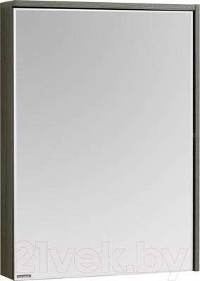 Шкаф с зеркалом для ванной Акватон Стоун 60 (1A231502SXC80)