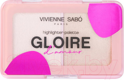Палетка хайлайтеров Vivienne Sabo Gloire d'amour тон 01