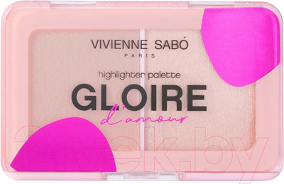 Палетка хайлайтеров Vivienne Sabo Gloire d'amour тон 02