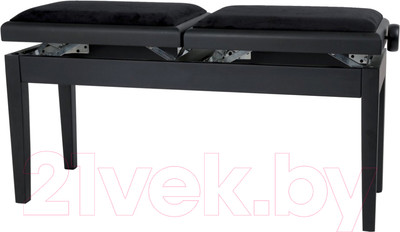 Банкетка для музыкантов Gewa Deluxe Double 130210 (Black Highgloss)