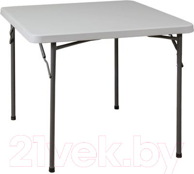 Стол складной AksHome 86x86x74 (белый)