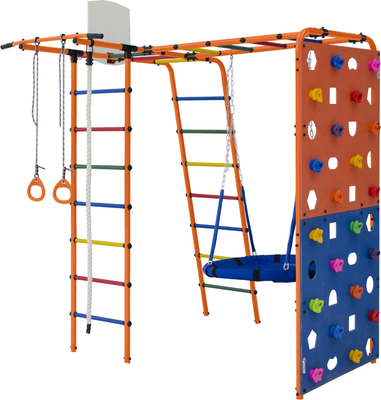 Игровой комплекс Формула здоровья Street 2 (оранжевый/радуга)