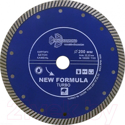 Отрезной диск алмазный Trio Diamond T105