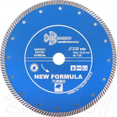 Отрезной диск алмазный Trio Diamond T106
