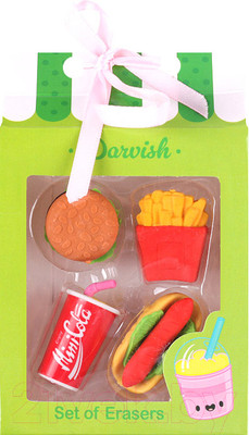 Набор ластиков Darvish DV-12465 (4шт)