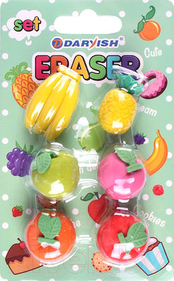 Набор ластиков Darvish DV-11977 (6шт)