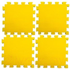 Гимнастический мат Kampfer №4 Будо-мат (желтый)