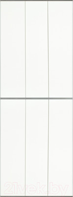 Экран-дверка Comfort Alumin Group  Белый глянцевый 73x200