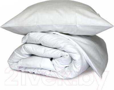 Комплект постельного белья Файбертек КПБ.14.СБ (белый сатин)