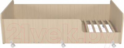 Кровать-тахта детская Можга Капризун 4 / Р439 (дуб млечный)