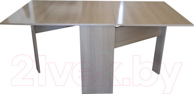 Стол-книга Компас-мебель КС-009-02 (дуб сонома светлый)