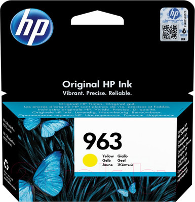 Картридж HP 963 (3JA25AE) (желтый)