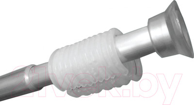 Карниз для ванны Comfort Alumin Group 120-200 см (серебристый/телескопический)