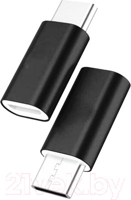 Кабель/переходник Atom USB Type-C 3.1 - USB B Micro (черный)