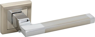 Ручка дверная VELA Мерано (матовый никель/хром)