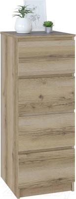 Комод Сокол-Мебель Т-4Р (дуб делано)