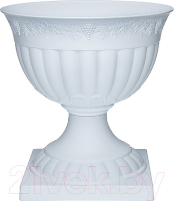 Вазон Эльфпласт Флора EP221 (белый)