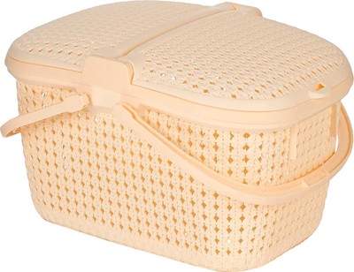 Корзина Эльфпласт Paola EP428 (25л, слоновая кость)