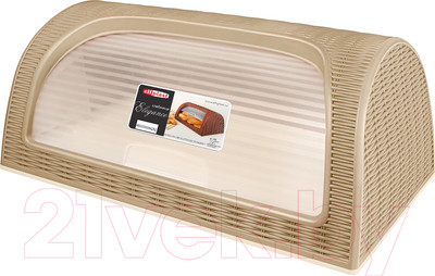 Хлебница Эльфпласт Elegance EP436 (бежевый)