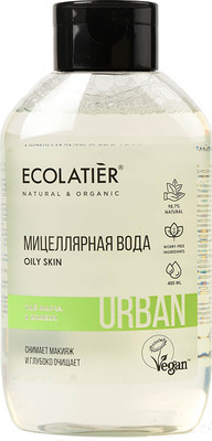 Мицеллярная вода Ecolatier Urban чай матча и бамбук (400мл)