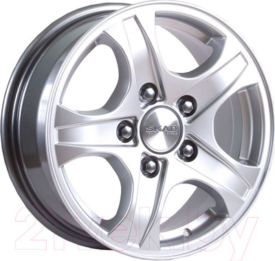 Литой диск SKAD Калипсо 16x6.5" 5x139.7мм DIA 98.5мм ET 43мм Селена