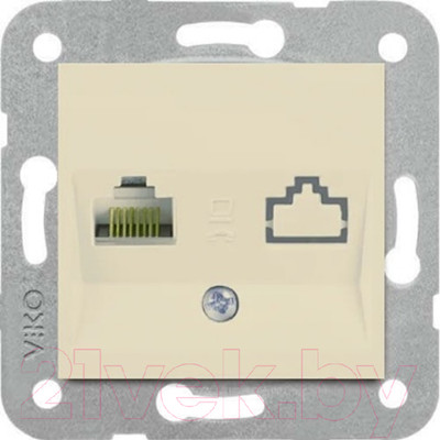 Розетка Viko Karre / 90967213 (кремовый)