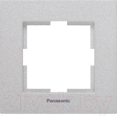 Рамка для выключателей и розеток Panasonic Karre Plus WKTF08012SL-BY